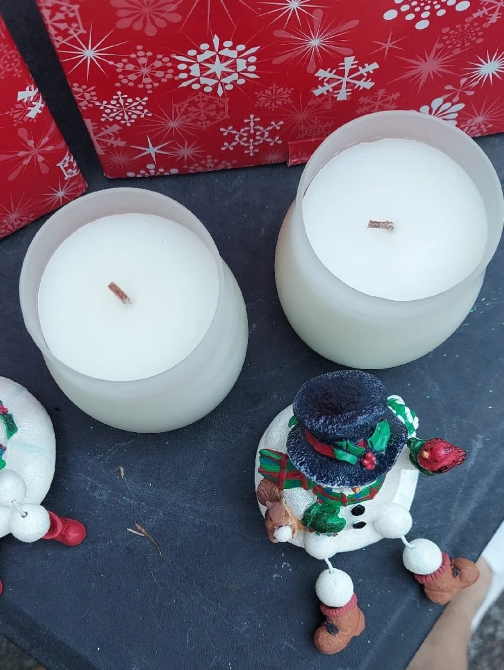 Avon pair snowman